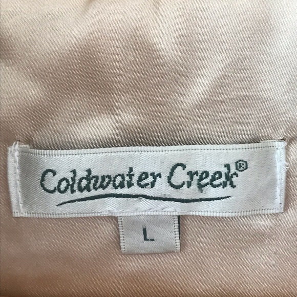 COLDWATER CREEK Vegan Faux Fur Vest - Picture 6 of 8